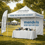 Branded Foldable Canopy Tent for Events & Trade Fairs - Pop Tent