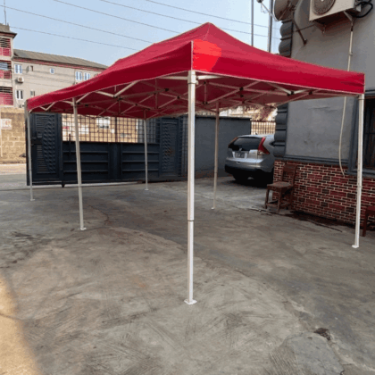 Metal Foldable Canopy Tent - 10ft by 20ft Water Resistant Tent Canopy