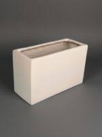 Compact Trough Fiberglass Planter – 40CM Sleek & Stylish Design