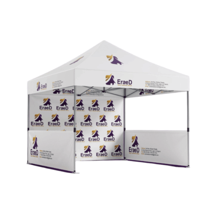Branded Foldable Canopy Tent for Events & Trade Fairs - Pop Tent