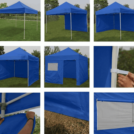 Foldable Canopy Tent Sidewalls & Full Enclosure Covers – Waterproof Outdoor Event Canopy Tent