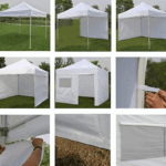Foldable Canopy Tent Sidewalls & Full Enclosure Covers – Waterproof Outdoor Event Canopy Tent - Image 2