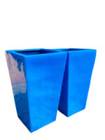 Tapered Fiberglass Flower Planter – Modern & Durable Design - Image 4