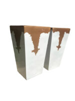 Tapered Fiberglass Flower Planter – Modern & Durable Design - Image 3